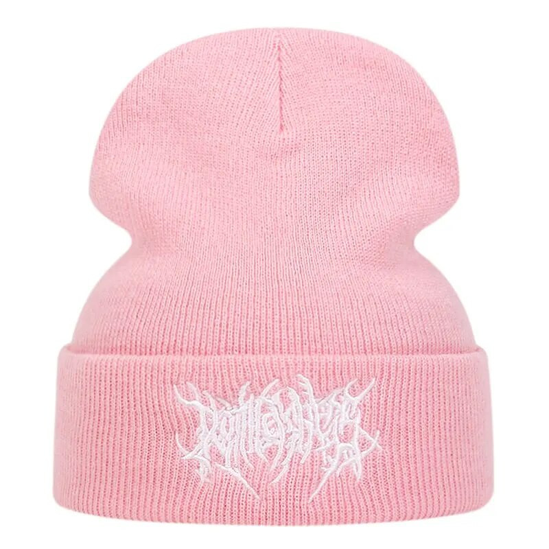 Unisex triibuline tikandid nokamütsid Sügistalvine soe müts Hip Cap Beanie müts Mütsid naistele Mehed