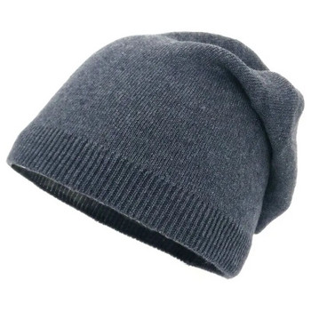 Φθινοπωρινό χειμερινό γυναικείο καπέλο Νέα απλά μαλακά λεπτά πλεκτά καπέλα εξωτερικού χώρου Ζεστό κρύο απόδειξη μόδας καπέλο καπό