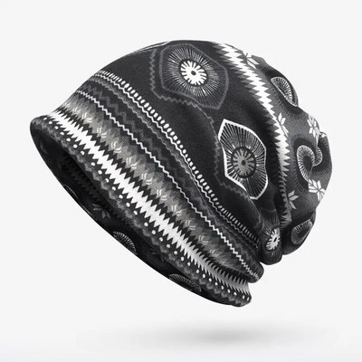 COKK Sieviešu cepure Rudens Ziemas Beanie Cepures Sievietēm Dāmu Vīriešu Vintage Motora pārsega turbāna Cepure Sieviešu elastīga Ausu Aizsarg Kokvilna