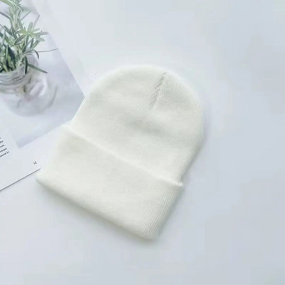 Ziemas cepures Unisex Jaunas Beanies Trikotāžas Cieta Jauka Cepure Dāma Rudens Sieviešu Beanie Cepures Siltāks pārsegs Vīriešu Ikdienas cepures vairumtirdzniecība