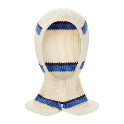 Jauna sieviešu šalles džemperīša cepure vienkrāsaina trikotāžas džemperis savilkšanas aukliņa Balaclava ziemas silta cepure Beanie 6 krāsas