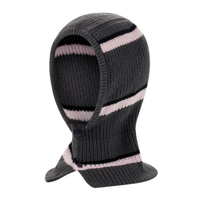 Jauna sieviešu šalles džemperīša cepure vienkrāsaina trikotāžas džemperis savilkšanas aukliņa Balaclava ziemas silta cepure Beanie 6 krāsas