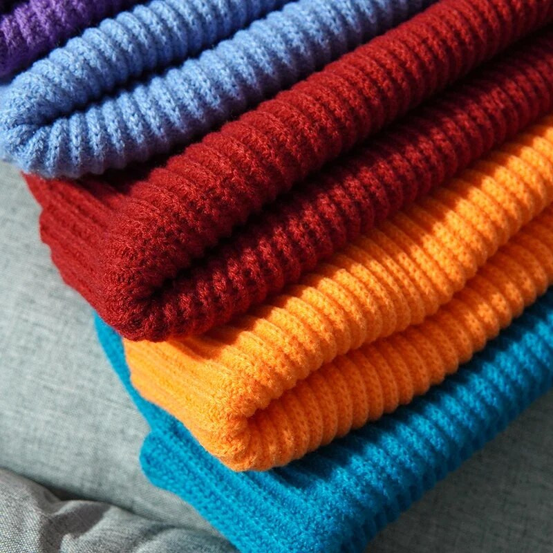 2024. gada rudens melns, sarkans, ziema, vīrieši, sievietes, trikotāžas cepure, stingras, tēta cepures, biezas, siltas, slēpošanas pupiņas, meitenes