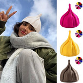 Naujos korėjietiškos akrilo megztos kepuraitės, moteriškos mergaitės, kūdikiams, megztos kepuraitės.