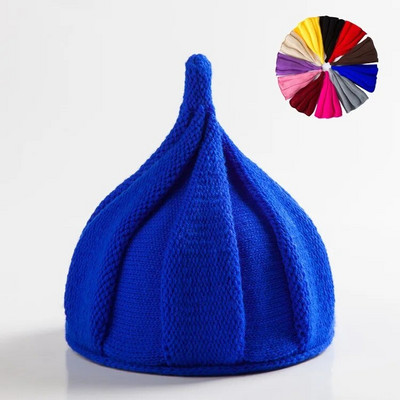 Naujos korėjietiškos akrilo megztos kepuraitės, moteriškos mergaitės, kūdikiams, megztos kepuraitės.