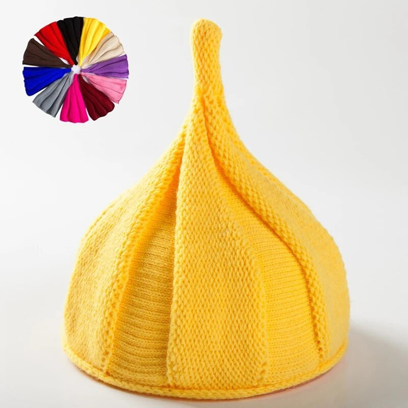 Naujos korėjietiškos akrilo megztos kepuraitės, moteriškos mergaitės, kūdikiams, megztos kepuraitės.