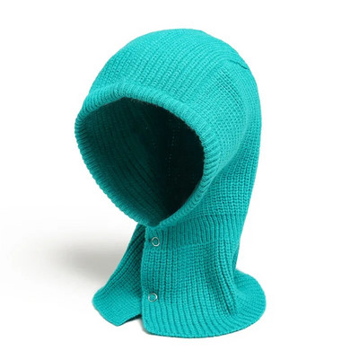 Ziemas Skullies Beanies Cepures Pogas Bib Vīriešu Silts Vēja Necaurlaidīgs Cepurītis Sieviešu Vilnas Šalle Cepures Balaclava Mask Gorras Bonnet Trikotāžas Cepures