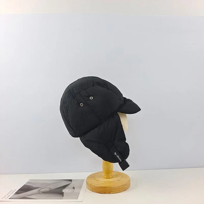 Troopers Trapper Cepures Vieglas Siltas Ziemas Cepures Bomber Cepure Down Kokvilnas Slēpošanas Balaclava vīriešiem Sievietēm Vēja necaurlaidīga Riding Cap