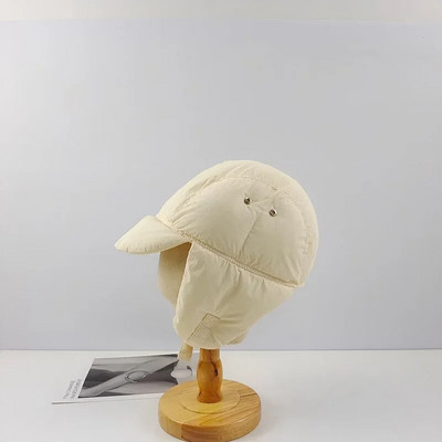 Troopers Trapper Cepures Vieglas Siltas Ziemas Cepures Bomber Cepure Down Kokvilnas Slēpošanas Balaclava vīriešiem Sievietēm Vēja necaurlaidīga Riding Cap