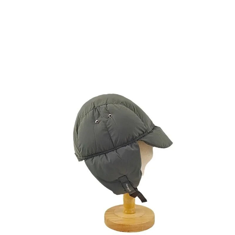 Troopers Trapper Cepures Vieglas Siltas Ziemas Cepures Bomber Cepure Down Kokvilnas Slēpošanas Balaclava vīriešiem Sievietēm Vēja necaurlaidīga Riding Cap