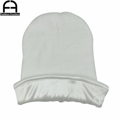 Μασίφ Unisex Beanie Φθινοπωρινό Χειμώνα με μεταξωτό μαλλί που συνδυάζει μαλακό ζεστό πλεκτό καπέλο ανδρικό γυναικείο καπέλο κρανίου καπέλα Gorro καπέλα σκι Beanies