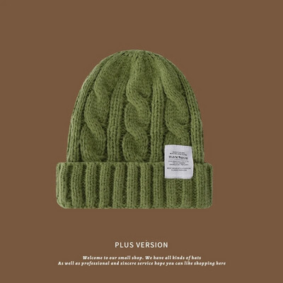 Jauna sieviešu ziemas cepure 2023. gads. Cepures ar cepurēm sievietēm adīta cepure, modes silta vilna, pāra vāciņš, pārsegs, sieviete, ziemas, sieviešu pārsegs