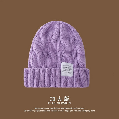 Jauna sieviešu ziemas cepure 2023. gads. Cepures ar cepurēm sievietēm adīta cepure, modes silta vilna, pāra vāciņš, pārsegs, sieviete, ziemas, sieviešu pārsegs