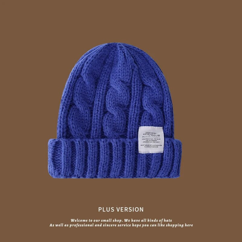 Jauna sieviešu ziemas cepure 2023. gads. Cepures ar cepurēm sievietēm adīta cepure, modes silta vilna, pāra vāciņš, pārsegs, sieviete, ziemas, sieviešu pārsegs