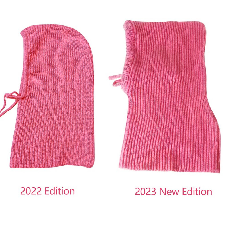 Ziemas sieviešu cepures unisex trikotāžas ar kapuci kakla apkakles cepure Beanie vīriešiem un sievietēm, aukliņas viengabala cepures, siltākas balaclavas cepures