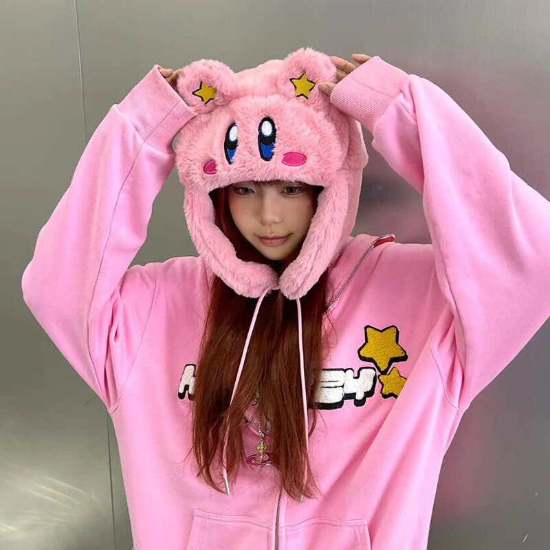 Гореща разпродажба, зимна дамска шапка Trapper, дамски ски шапки, шапки, шапка Real She Ushanka, розова