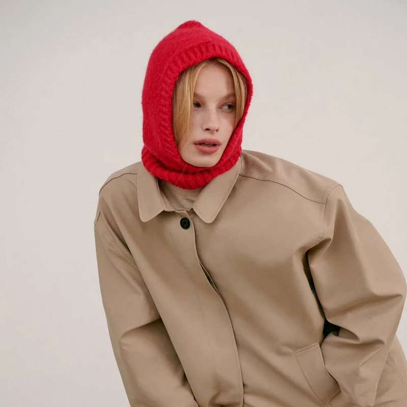 20% villane kootud mütsid Talvise soojem Unisex kapuutsiga müts kaelakrae Salliküts meestele ja naistele Suusa nokamütsid Külma müts Balaclava müts