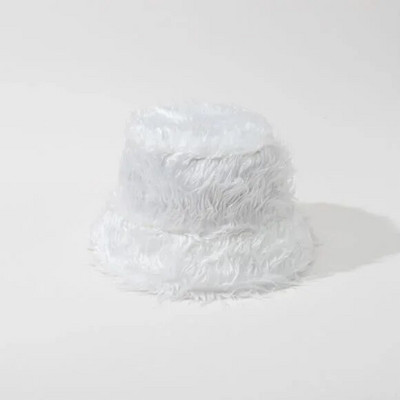 INS bieza jēra vilnas plīša kausa cepure mākslīgās kažokādas Zvejnieka cepures sievietēm, meitenēm brīvā dabā ziemas siltā pūka bļoda rudens ielas cepures