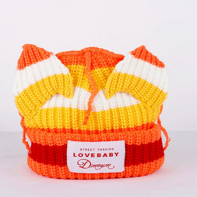 2023. aasta uus mood Skullies Beanie pikk kõrvamüts Heegeldatud kootud müts Armsad jänkukõrvad naiste mütsid Talvised soojad mütsid