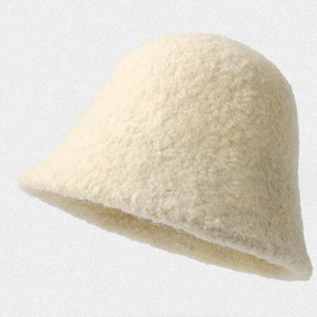 Χειμερινό γυναικείο καπέλο κουβά 2023 Φθινοπωρινό ζεστό Chapeau Bob Femme Panama καπέλα Fashion Houndstooth Καπέλο ψαρέματος Fisherman Καπέλο