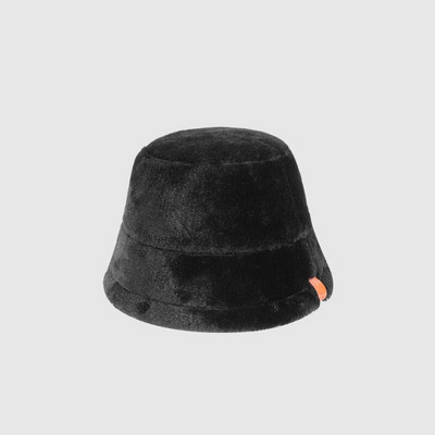 Lambavillast Unisex ämbrikübarad naistele Meestele Talvine õues päikesesirm Panama Fisherman Cap Letter Tikitud hulgimüük Chapeau