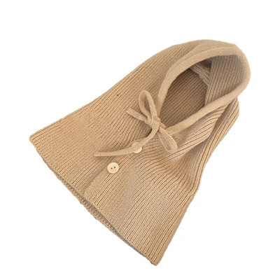 Trikotāžas cepure ar kapuci studentiem Pieaugušajiem, vēja necaurlaidīga ziemas balaclava kakla aizsargcepure ar regulējama izmēra siltu riteņbraukšanas cepuri