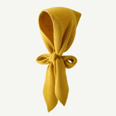 Korejas cepures un šalles komplekts Trikotāžas ar kapuci šalle Balaclava cepure Ziemas sabiezināta Saglabā siltumu Šalle Vilnas pulovera cepure Gothic Aksesuāri