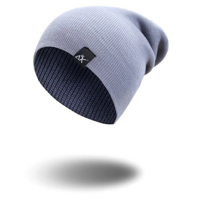 Žieminė megzta kepurė su snapučiukė moterims Vyrams Skullies Beanies Šilta laisvalaikio apleista skrybėlė Nerta snapukė Kepurė moteriška Baggy kepurė Pigūs