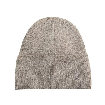 Winter Angora Rabbit Keep Warm Πλέξιμο Στερεό καπέλο Leisure Lady Skullies Beanies Cap Ανδρικά Γυναικεία Cool καπέλο