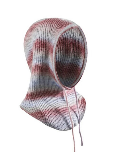 Sparsil Unisex πλεκτό κασκόλ Καπέλο με κουκούλα Γυναικείο κασμίρ Beanie Bonnet Γυναικείο μάλλινο λαιμό & πρόσωπο Balaclava Skullies Ανδρικές κουκούλες