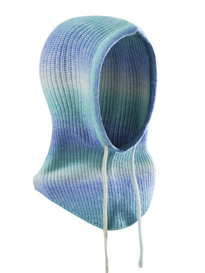 Sparsil Unisex πλεκτό κασκόλ Καπέλο με κουκούλα Γυναικείο κασμίρ Beanie Bonnet Γυναικείο μάλλινο λαιμό & πρόσωπο Balaclava Skullies Ανδρικές κουκούλες