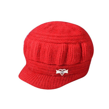 Πλεκτό καπέλο Γυναικεία ζεστά χειμωνιάτικα καπέλα για γυναίκες Γυναικεία Beanie girls Skullies Femme SnapBack Ζεστό βελούδινο καπέλο Sombrero Mujer Σετ κασκόλ