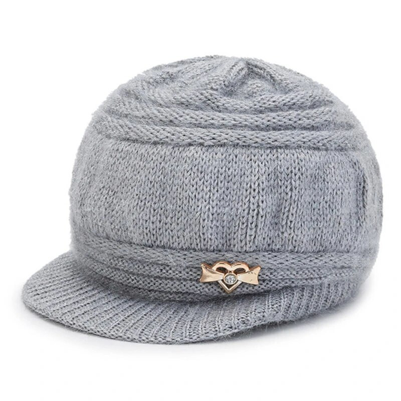 Trikotāžas Cepure Sieviešu Siltas Ziemas Cepures Sievietēm Sieviešu Beanie Girls Skullies Femme SnapBack Silta plīša cepure Sombrero Mujer šalles komplekts
