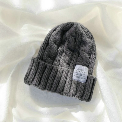 Ins Fashion Beanie Pălărie pentru femei Șapcă tricotată cu fir Hiphop Beanie Skullies Pălării Bomboane Culori Cuplu șepci de schi Bonnet cald de lână