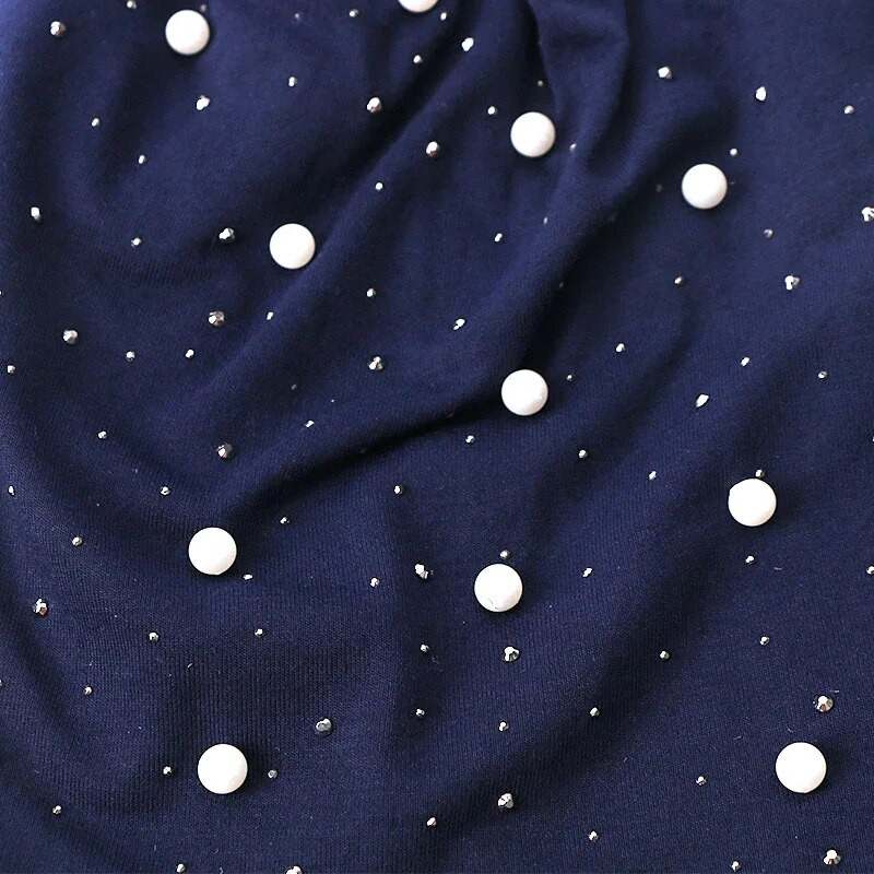 Rudens ziemas silta maisa, slouchy beanie cepure dāmām sievietēm, Rhinestone pērle, mīksta fordējama galvaskausa cepure ikdienišķa turbāna cepure