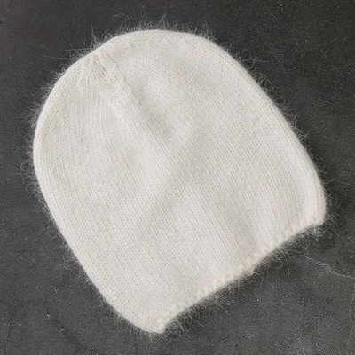 Modes Angoras truša kažokādas ziemas cepure sievietēm Adītas pupiņas, siltas brīvdabas slēpošanas aukstas trikotāžas cepures vairumtirdzniecība