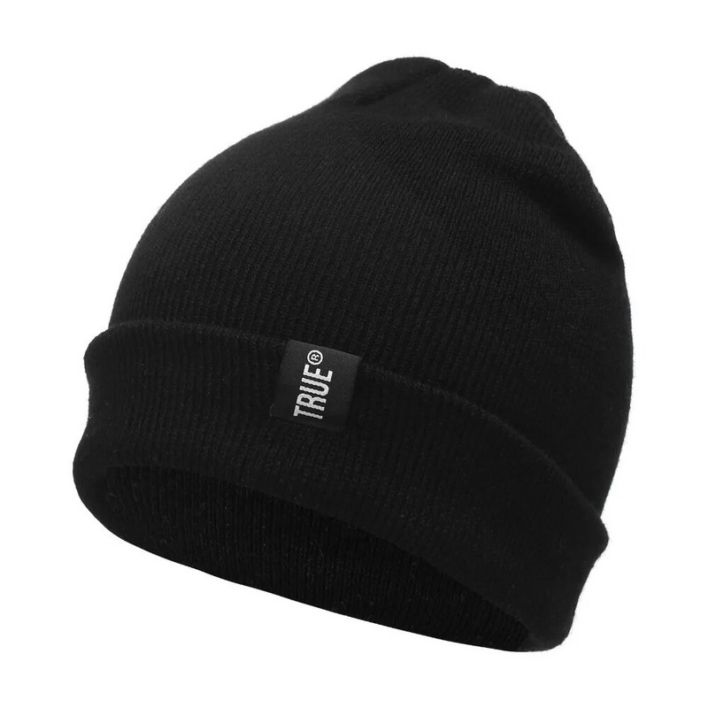 Letter True Casual Beanies vīriešiem Sievietēm Modes Trikotāžas ziemas cepure Vienkrāsains Hip-hop Skullies Motora pārsegs Unisex Cap Gorro