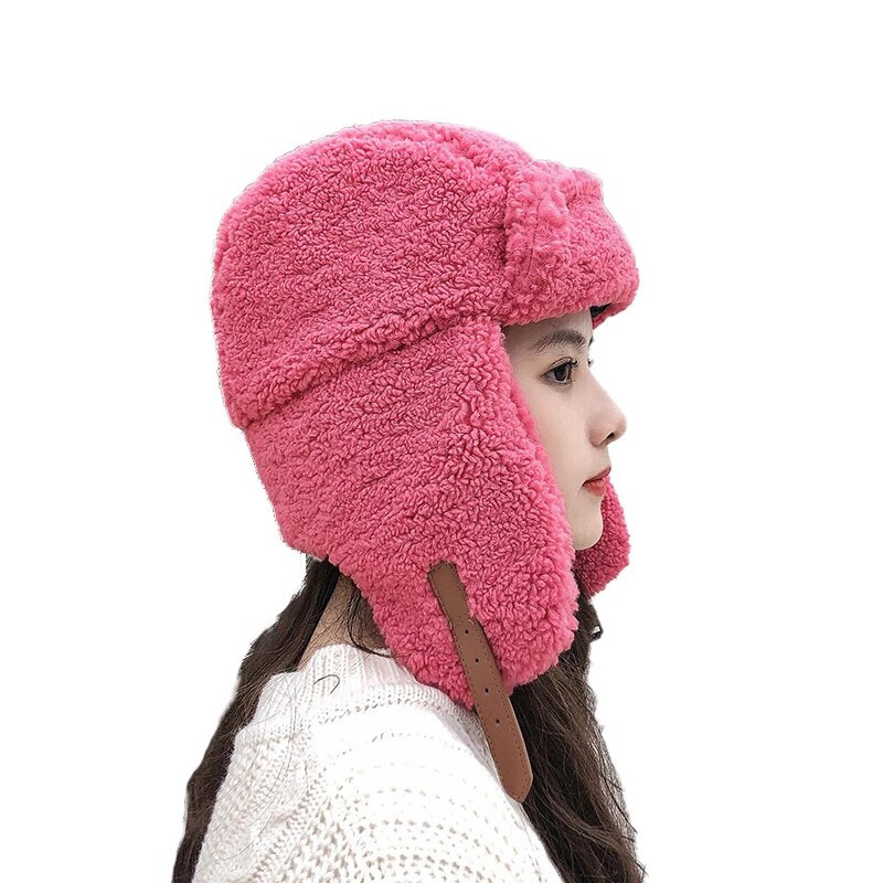 Sieviešu bumbvedēja cepure Pilot Trooper Cap Vīriešu mākslīgā kašmira cepure Krievu Ushanka Earflap siltie cepures ziemas sniega slēpošanas cepures