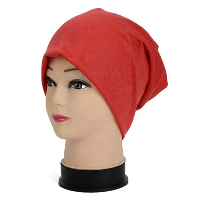 Unisex Žene Muškarci Pletene zimske kape šeširi Tople skijaške heklane kape Šešir Kapa Skullies Kapa prevelika Meka ležerna crna
