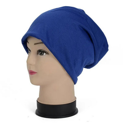 Unisex Žene Muškarci Pletene zimske kape šeširi Tople skijaške heklane kape Šešir Kapa Skullies Kapa prevelika Meka ležerna crna