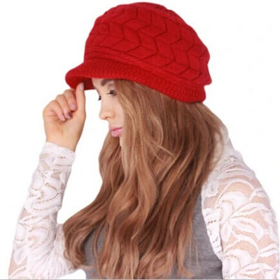 2023 m. žiemos moterų kepurė Megztos kepurės Moteriškos Minkštos Aukštos Elastinės Šiltos Kepuraitės Pupelės Galvos apdangalai Mergaitės Kepuraitė Vienspalvė