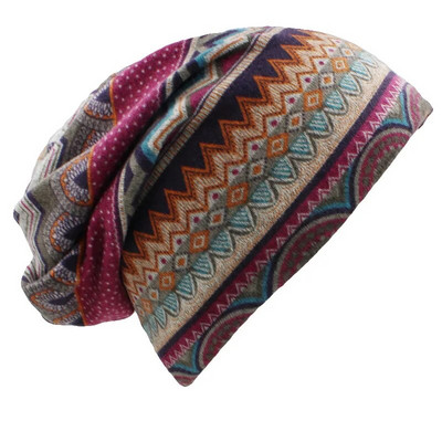 Marca LOVINGSHA Pălării Toamnă Iarnă pentru femei Design în carouri Pălărie pentru femei de culoare contrastantă Skullies And Beanies Pălărie pentru bărbați unisex HT022