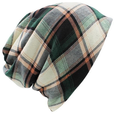 Marca LOVINGSHA Pălării Toamnă Iarnă pentru femei Design în carouri Pălărie pentru femei de culoare contrastantă Skullies And Beanies Pălărie pentru bărbați unisex HT022