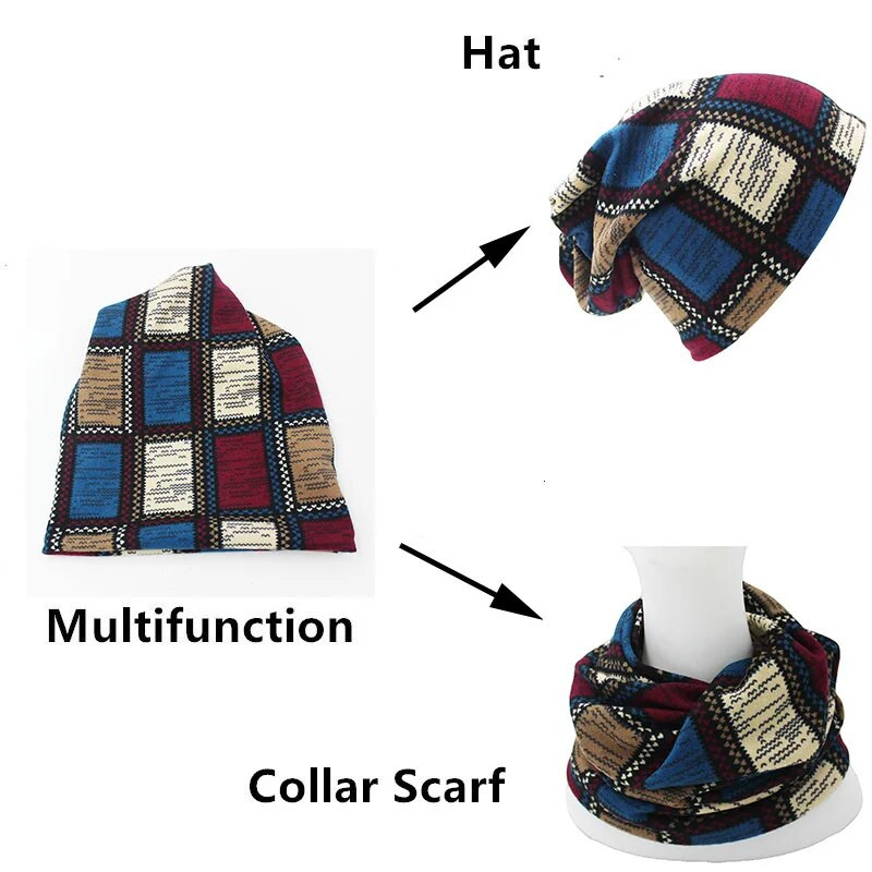Zīmols LOVINGSHA Rudens ziemas cepures sievietēm Plaids Dizains Kontrastkrāsas Sieviešu cepure Skullies Un Beanies Vīriešu cepure Unisex HT022