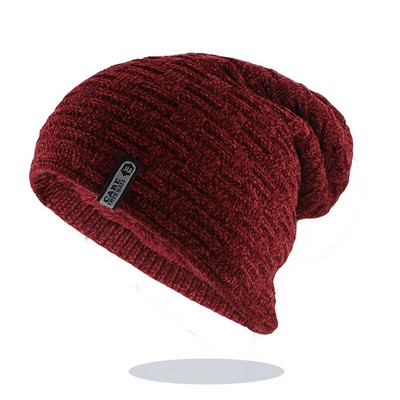 Bărbați la modă nouă, căciuli calde, pălărie tricotate, șapci pentru femei, bonetă de iarnă, stil de marcă, colorate, hip hop, pălărie, pentru bărbați, pălării