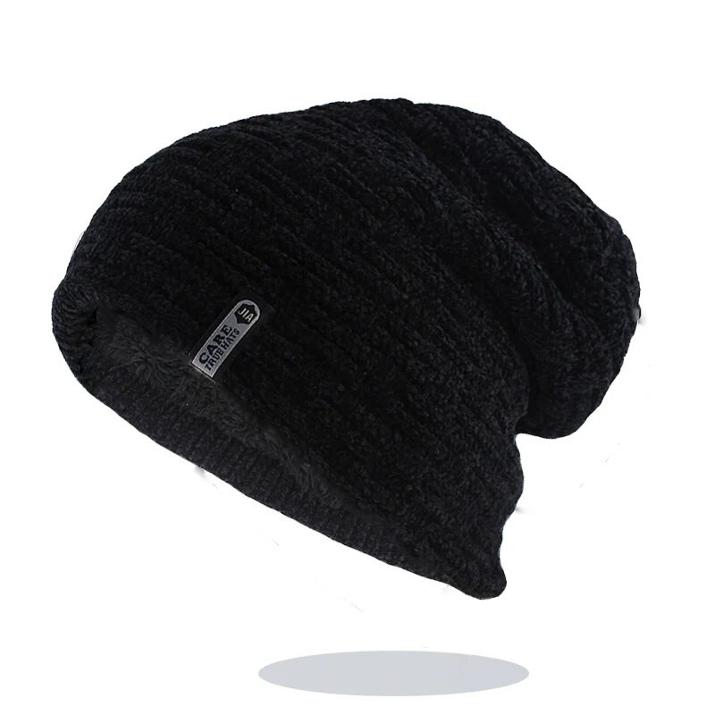 Jaunas modes vīriešu siltas pupiņas Trikotāžas cepures Cepures sievietēm Ziemas pārsegs Zīmola stils Krāsainas Hip Hop Beanie Skullies vīriešu cepurēm