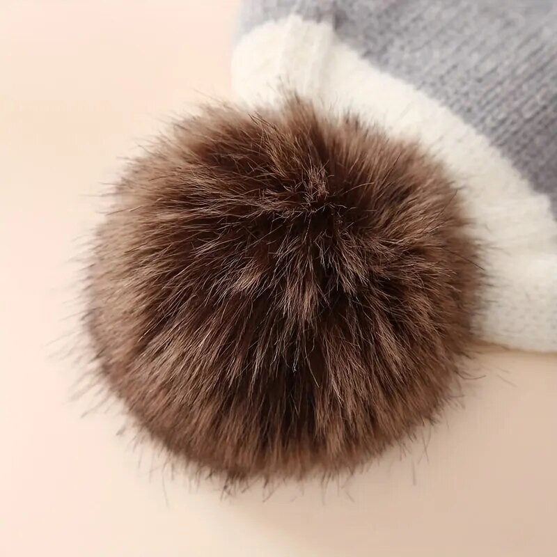 Uus talvine beebimüts Sall Kindad Poistele Tüdrukutele Kapott Kootud Mütsid Sallikomplektid Õues Lastele Soojad Palusmütsid Imiku müts Sall