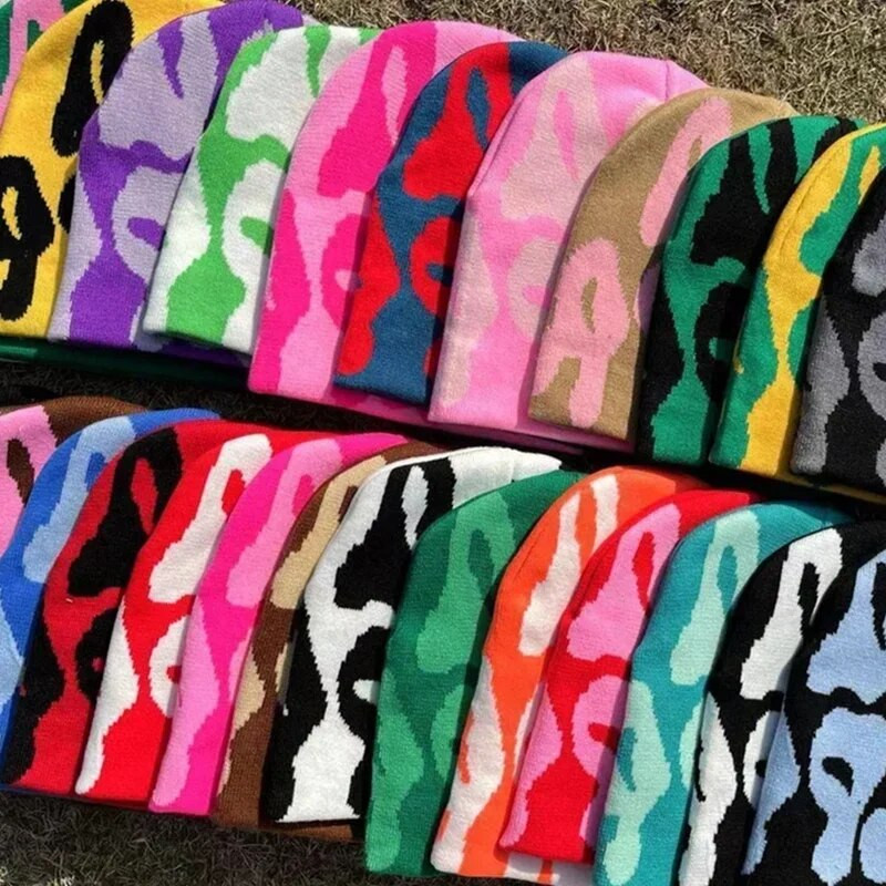 Beanie Ziemas cepure sievietēm Vīrieši Zēni Meitenes Y2k Mea Culpa Siltas Cepures Unisex Rudens Trikotāžas Beanies Cepures Mode Hip Hop Aukstās Cepures