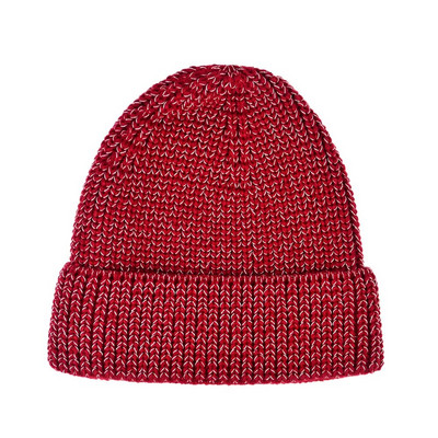 Ziemas atstarojoša makšķerēšana nakts skriešanas beanie cepures vīrieši sievietes sievietes meitenes silta cepure āra vēja necaurlaidīga trikotāžas cepure