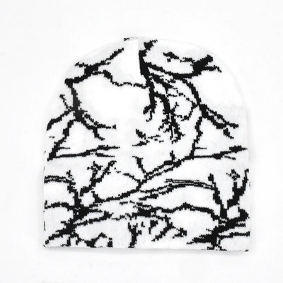 Talvine Harajuku Y2K silmkoeline müts naistele Mood Soe paksud mehed Hip Hop Beanid Müts Skullcap Lühike müts Unisex Basic Cap